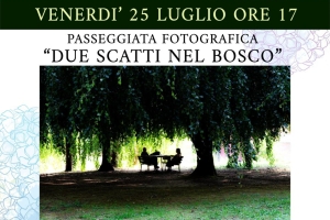 DUE SCATTI NEL BOSCO - Montepiano 25/7/25 ore 17.00