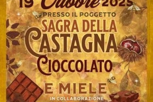 SAGRA DELLA CASTAGNA, CIOCCOLATO E MIELE Montepiano 19 Ottobre 2025