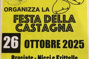 FESTA DELLA CASTAGNA 26 Ottobre S.Quirico di Vernio