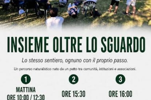 INSIEME OLTRE LO SGUARDO   Montepiano 16/05/26 ore 10.00