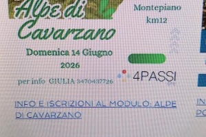 ALPE DI CAVARZANO - Trekking - 14/06/26
