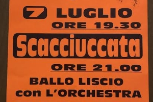 SCACCIUCCATA - Carmignanello - 7 LUGLIO 2026 Ore 19.30