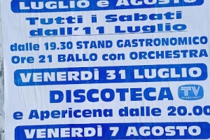 DISCOTECA ALIBI -Cantagallo - 07/08/26 ore 20.00