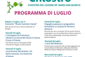 APRITI CHIOSTRO -Vernio - Luglio 2026