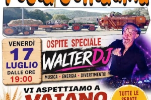 FESTA CONTADINA - Giardini Cangione Vaiano - 17/7/26 ore 19.00