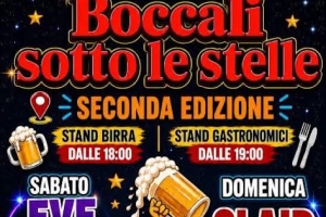BOCCALI SOTTO LE STELLE - Cicolo Sofignano - 25/26-7-26 ore 19.00