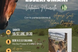 ASINI CAVALLI E ESSERI UMANI - Via sul Fosso Vaiano 18/7/26 ore18.30