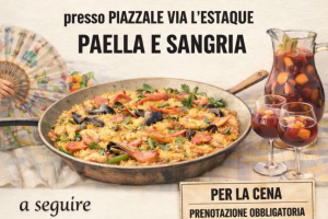PAELLA E SANGRIA -  Fossato - 1 Agosto 2026 ore 19.30