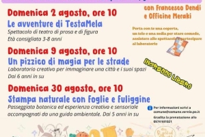 PRONTI, ATTENTI...FANTASIA! - Parco Albereta Vernio - 2-9-30/8/26 ore 10.00