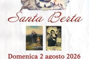 SANTA BERTA - Rocca di Vernio - 02/08/26 ore 17.30