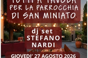 TUTTI A TAVOLA.... Spola d'oro - 27/8/26 0re 20.00