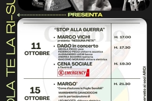 MARGO' in concerto - Circolo Spola d'oro - 15/10/26 ore 21.30