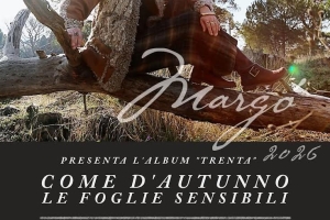 MARGO' in concerto Circolo Spola d'oro 15/10/26 ore 21.30