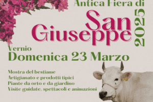 ANTICA FIERA DI S.GIUSEPPE - VERNIO - 21/22/23 Marzo 2025 EVENTO RIMANDATO CAUSA MALTEMPO