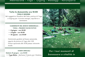 BENESSERE IN NATURA - Montepiano - Giugno/luglio/agosto 2025