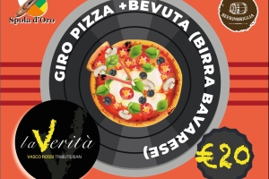 PIZZA E MUSICA  - Spola d'oro La Briglia - 16 - 11 - 25 ore 20.00