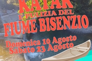CANOA KAYAK IN BISENZIO -Pescaia Parco Albereta Vernio - 10/8/25 ore 9.30