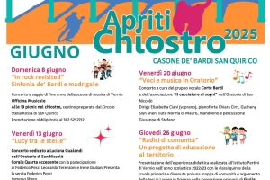 APRITI CHIOSTRO - Vernio - Giugno 2025