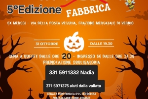 HALLOWEEN IN FABBRICA - Ex Meucci Vernio - 31/10/25 dalle 19.30