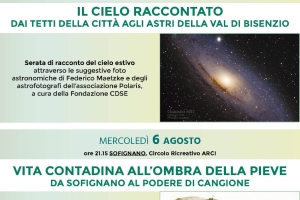 IL CIELO RACCONTATO - Sofignano - 30 luglio 25 ore 21.15