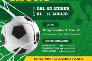 TORNEO RIONI 2026 Campo sportivo I.Amerini Vernio 3/6 - 11/7/26