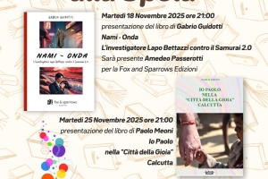 NOVEMBRE DI LIBRI ALLA SPOLA - 18 e 25/11/25 ore 21.00  Circolo  spola d'oro La Briglia