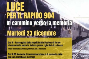 LUCE PER IL RAPIDO 904 - Vernio - 23/12/25 ore 18.00