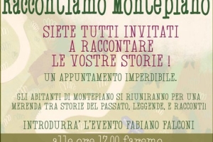 RACCONTIAMO MONTEPIANO - 5 Maggio 2024 - Chalet Montepiano 0re 17.00