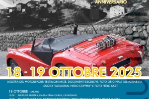RUOTE CLASSICHE A CAVARZANO -18-19 /10/25 ore 15.00