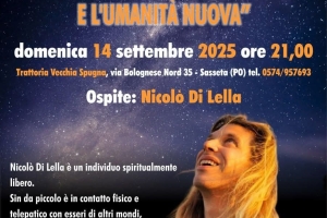 SERATA  UFOLOGICA - Sasseta di Vernio - 14/9/25 ORE 21.00