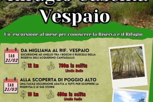 Escursioni RIFUGIO CASCINA VESPAIO - 21/2 - 11/4/26