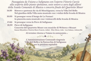 ANDAR PER VIOLE E RAPACELLI.... Vaiano 10/5/26 ore14.30
